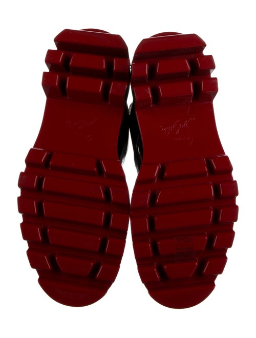 Christian Louboutin x MARVEL Patent Leather Chelsea Boots