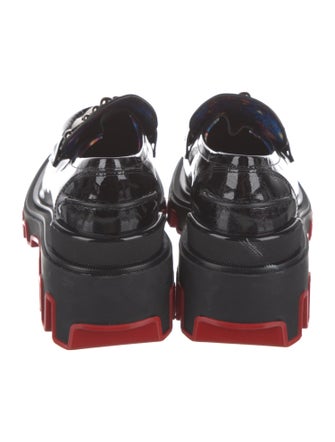 Christian Louboutin x MARVEL Patent Leather Studded Accents Oxfords
