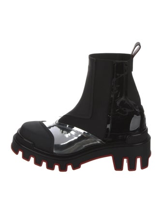 Christian Louboutin x MARVEL Patent Leather Boots