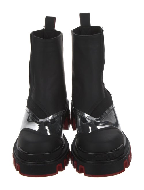 Christian Louboutin x MARVEL Patent Leather Boots
