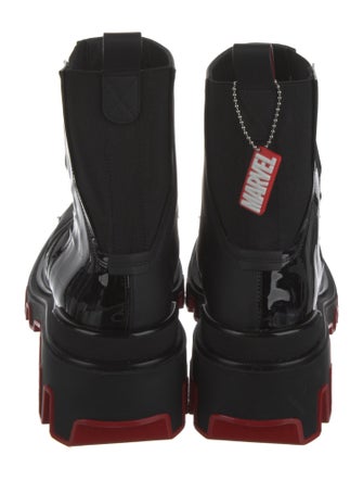 Christian Louboutin x MARVEL Patent Leather Boots
