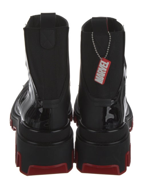 Christian Louboutin x MARVEL Patent Leather Boots