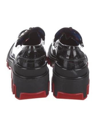 Christian Louboutin x MARVEL Patent Leather Studded Accents Oxfords