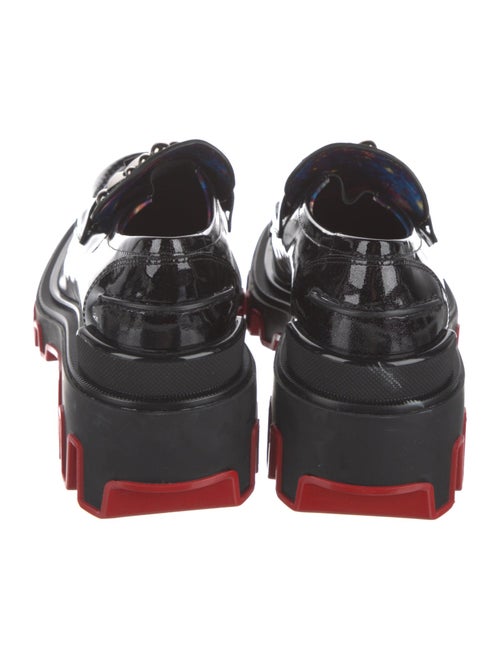 Christian Louboutin x MARVEL Patent Leather Studded Accents Oxfords