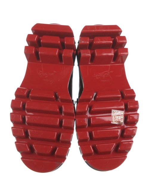 Christian Louboutin x MARVEL Patent Leather Studded Accents Oxfords