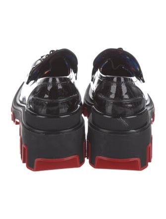 Christian Louboutin x MARVEL Patent Leather Studded Accents Oxfords