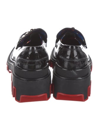 Christian Louboutin x MARVEL Patent Leather Studded Accents Oxfords