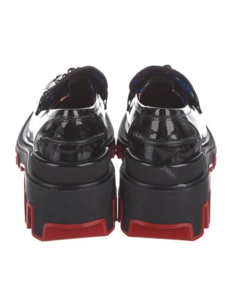 Christian Louboutin x MARVEL Patent Leather Studded Accents Oxfords