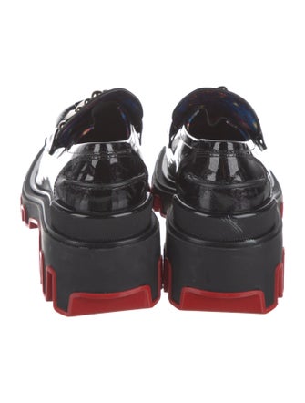 Christian Louboutin x MARVEL Patent Leather Studded Accents Oxfords
