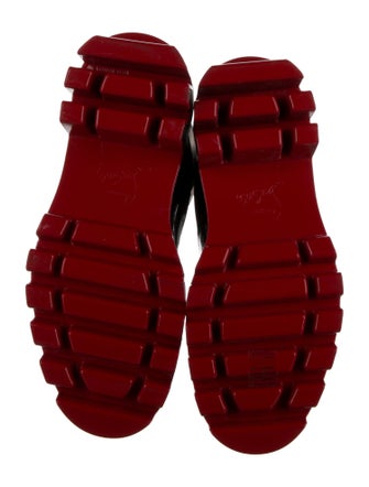 Christian Louboutin x MARVEL Patent Leather Chelsea Boots