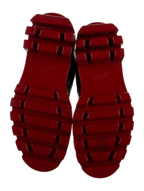 Christian Louboutin x MARVEL Patent Leather Chelsea Boots