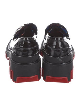 Christian Louboutin x MARVEL Patent Leather Studded Accents Oxfords