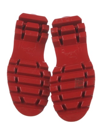 Christian Louboutin x MARVEL Patent Leather Studded Accents Oxfords