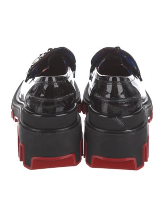 Christian Louboutin x MARVEL Patent Leather Studded Accents Oxfords
