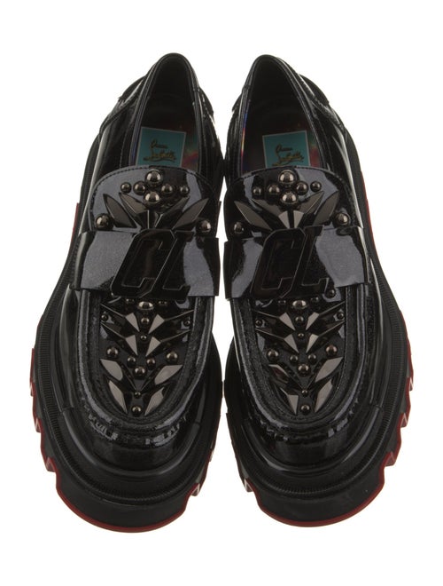 Christian Louboutin x MARVEL Patent Leather Studded Accents Oxfords