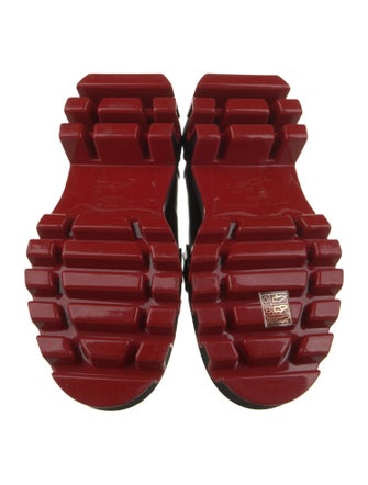 Christian Louboutin x MARVEL Patent Leather Studded Accents Oxfords