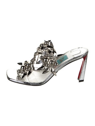 Christian Louboutin x MARVEL PVC Studded Accents Slides