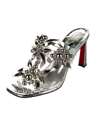 Christian Louboutin x MARVEL PVC Studded Accents Slides