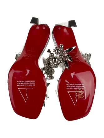 Christian Louboutin x MARVEL PVC Studded Accents Slides