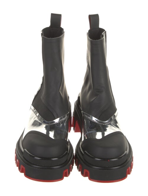 Christian Louboutin x MARVEL Leather Chelsea Boots