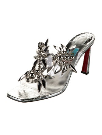 Christian Louboutin x MARVEL PVC Studded Accents Slides