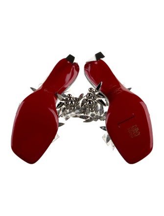 Christian Louboutin x MARVEL PVC Studded Accents Slides