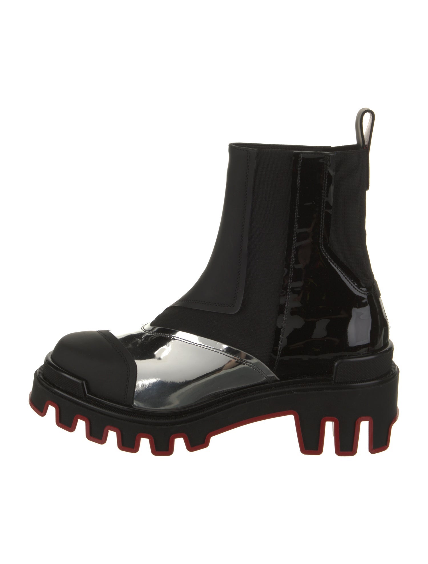 Christian Louboutin x MARVEL Leather Chelsea Boots