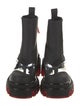 Christian Louboutin x MARVEL Leather Leather Trim Embellishment Chelsea Boots