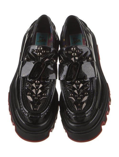 Christian Louboutin x MARVEL Patent Leather Studded Accents Oxfords
