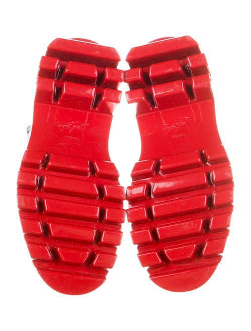 Christian Louboutin x MARVEL Patent Leather Chelsea Boots