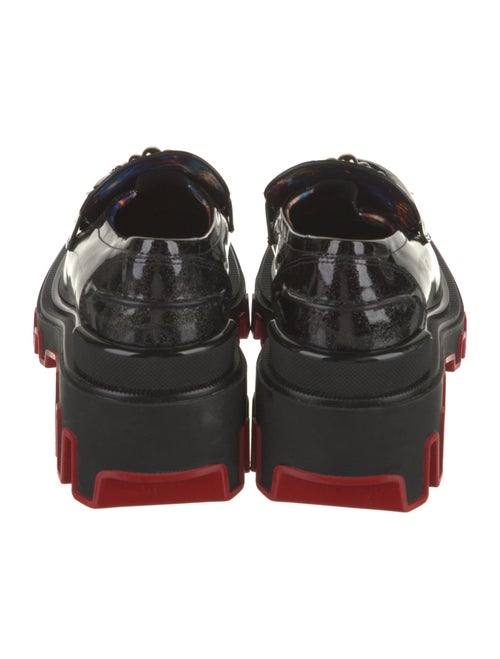 Christian Louboutin x MARVEL Patent Leather Studded Accents Loafers