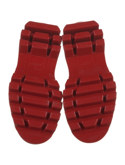 Christian Louboutin x MARVEL Patent Leather Studded Accents Loafers