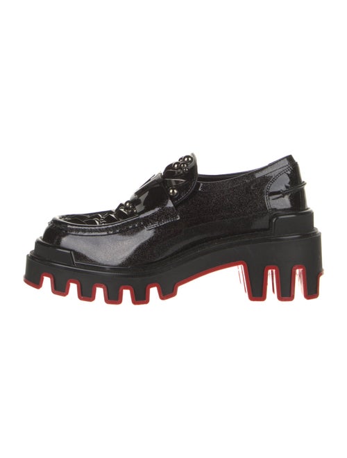 Christian Louboutin x MARVEL Patent Leather Studded Accents Oxfords