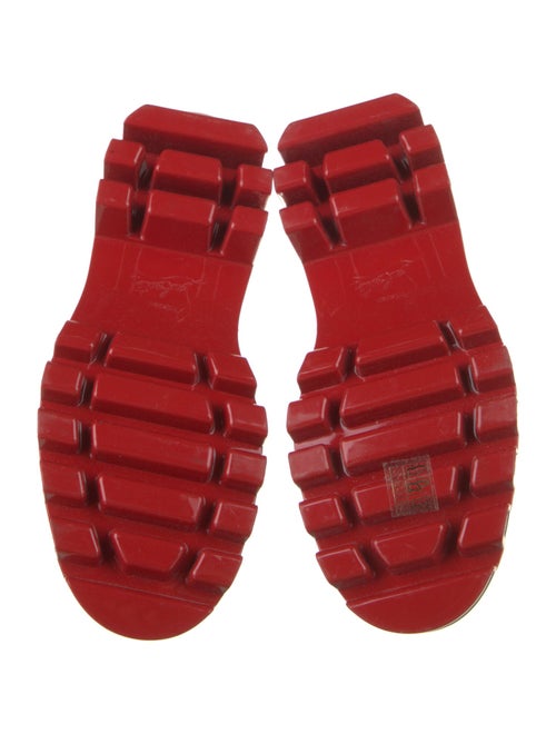 Christian Louboutin x MARVEL Patent Leather Studded Accents Oxfords