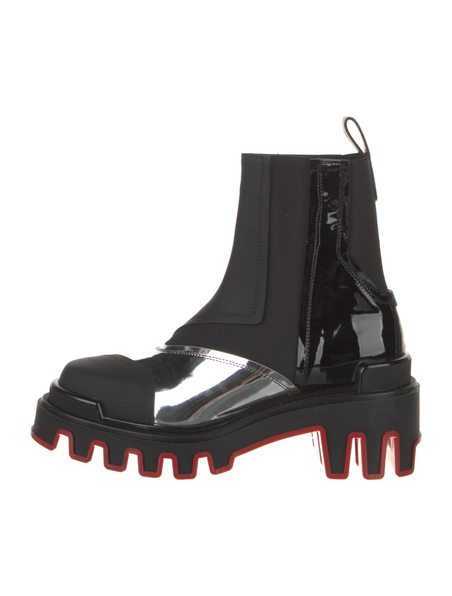 Christian Louboutin x MARVEL Leather Chelsea Boots