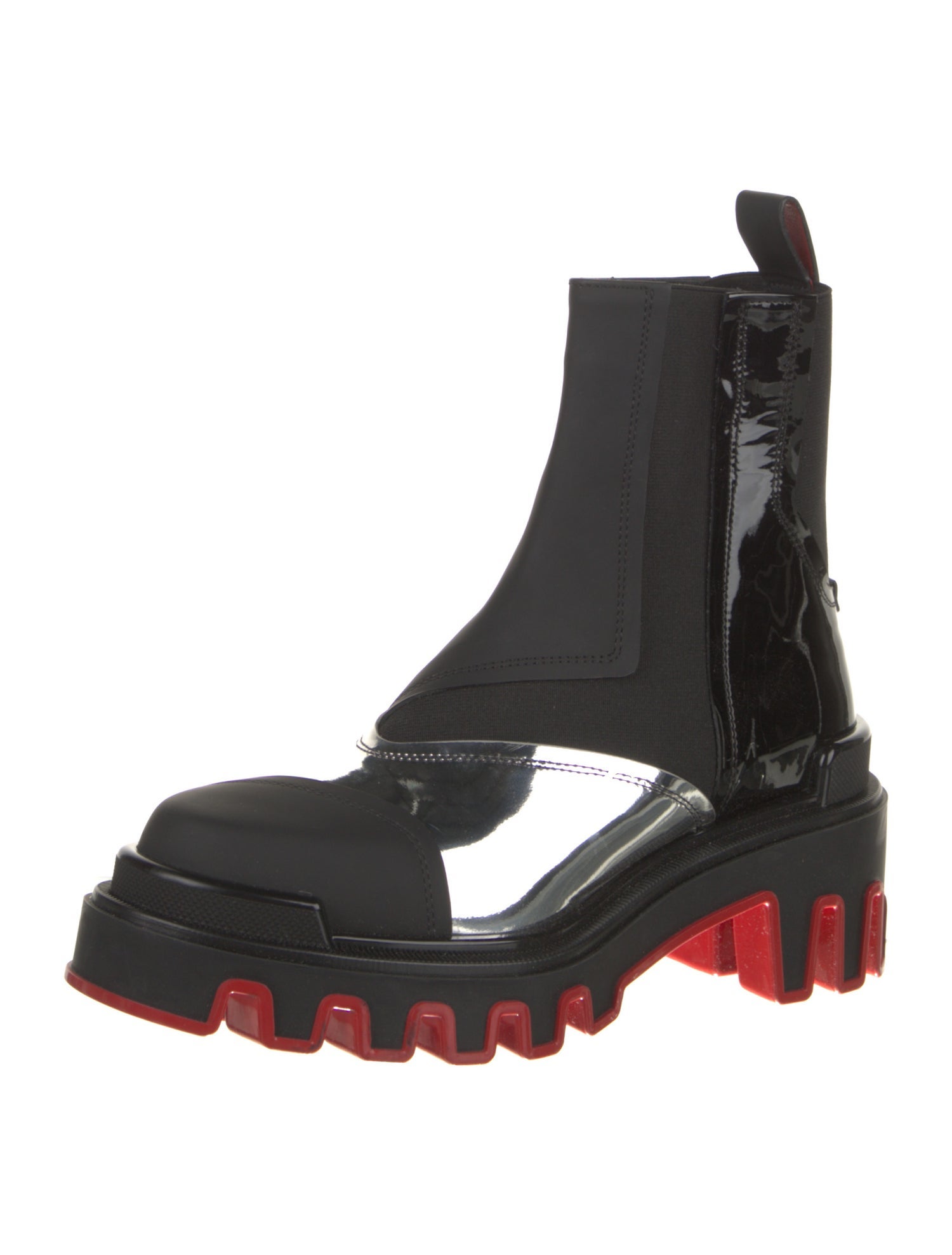 Christian Louboutin x MARVEL Leather Chelsea Boots