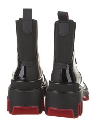 Christian Louboutin x MARVEL Leather Chelsea Boots