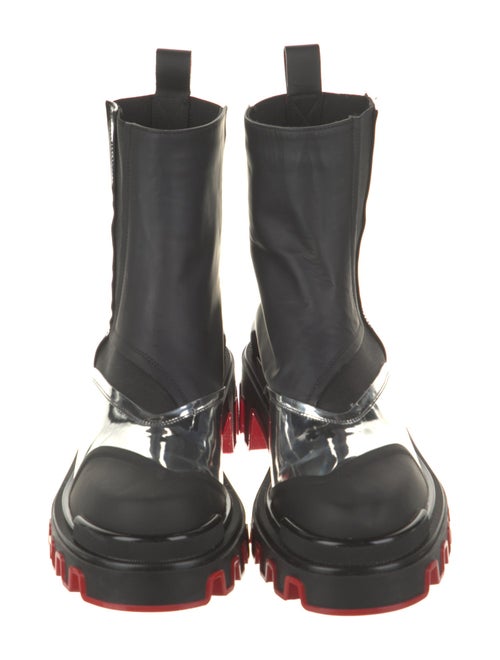 Christian Louboutin x MARVEL Leather Chelsea Boots