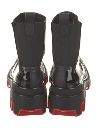 Christian Louboutin x MARVEL Leather Chelsea Boots