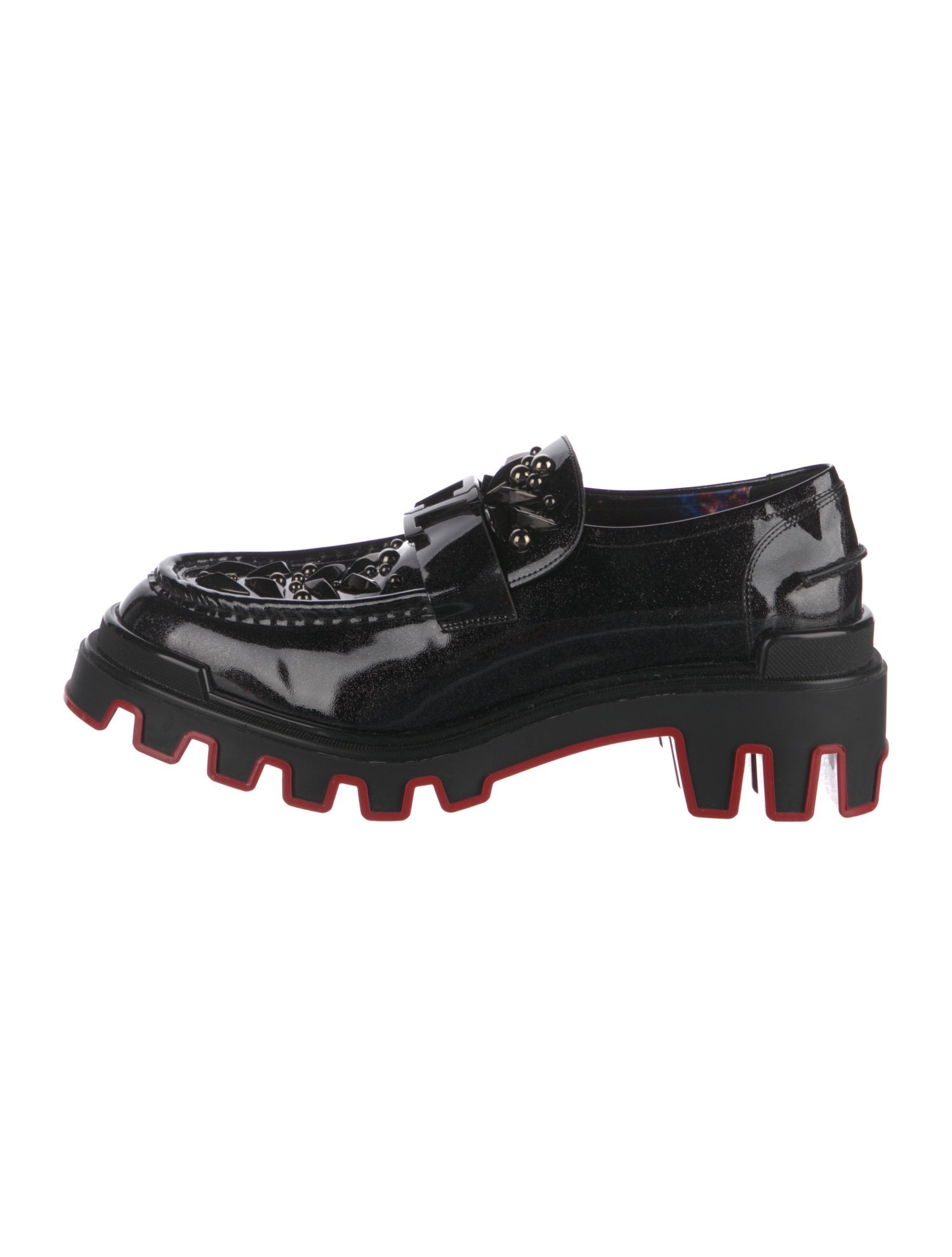 Christian Louboutin x MARVEL Patent Leather Dress Loafers