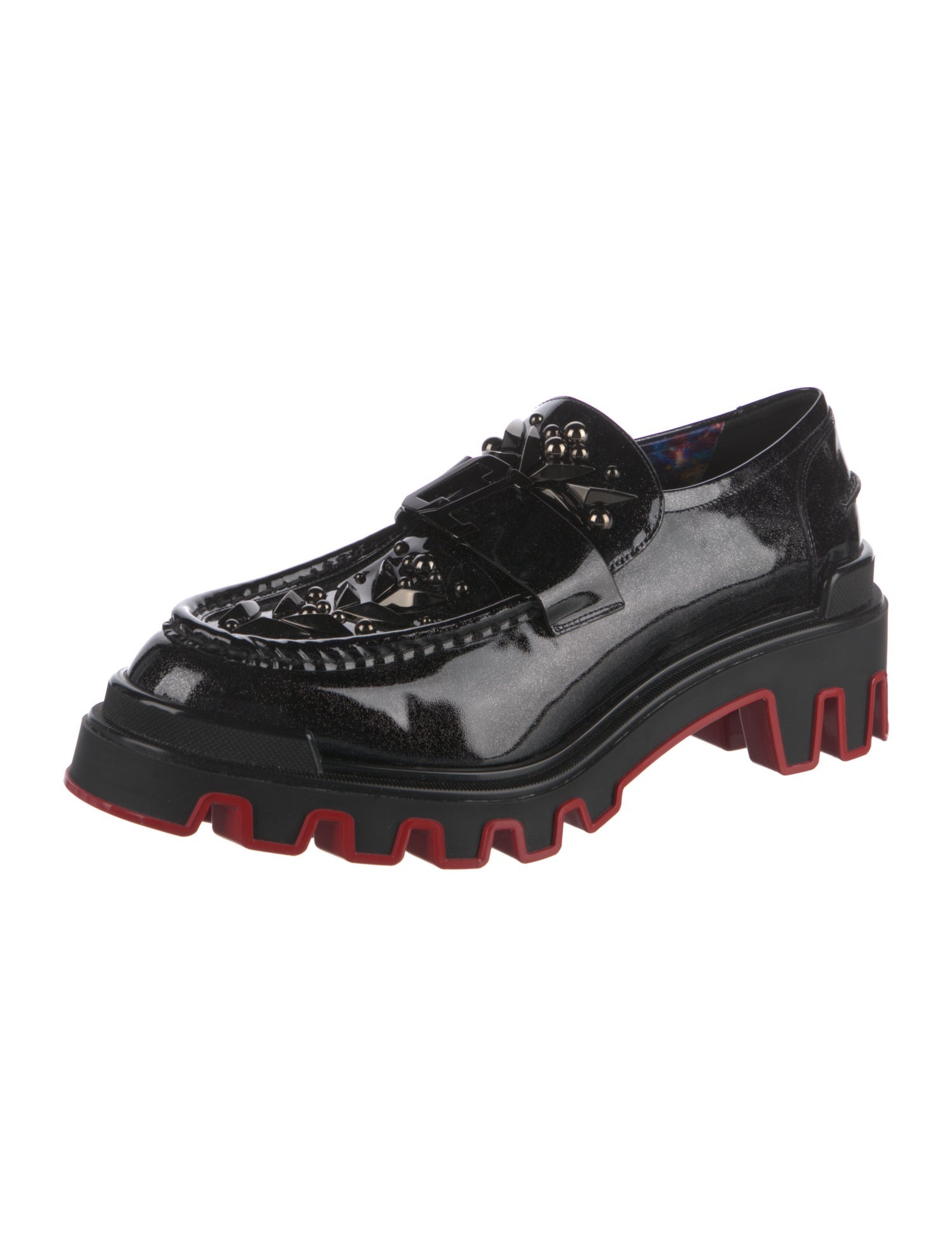Christian Louboutin x MARVEL Patent Leather Dress Loafers