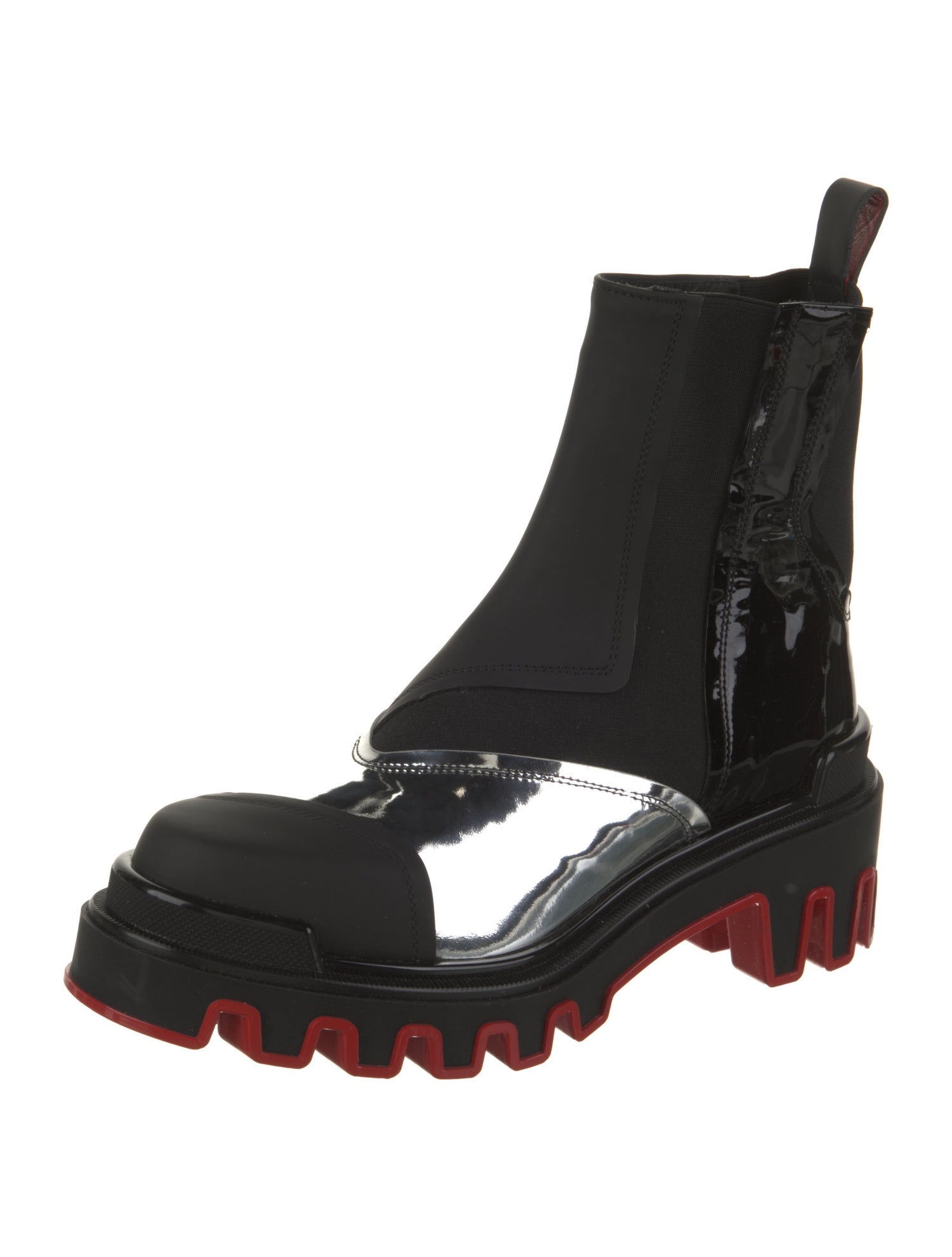 Christian Louboutin x MARVEL Leather Chelsea Boots