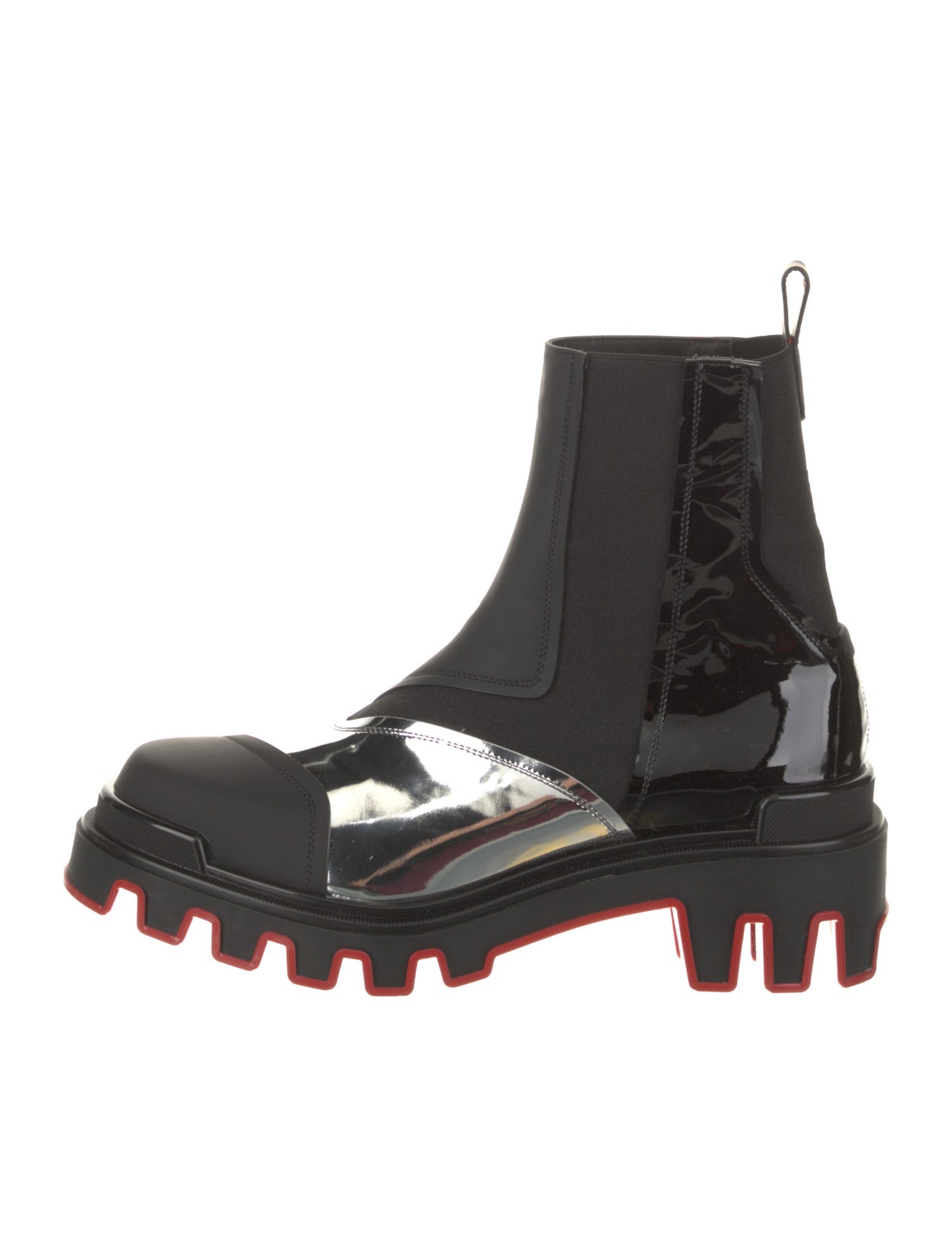 Christian Louboutin x MARVEL Leather Chelsea Boots