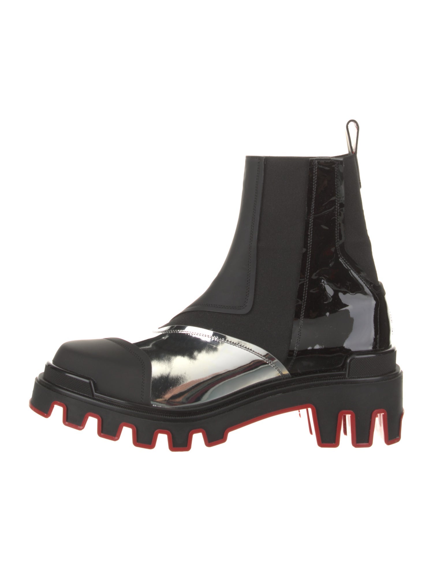 Christian Louboutin x MARVEL Leather Chelsea Boots