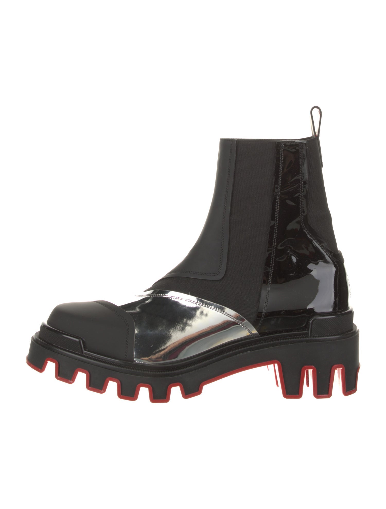 Christian Louboutin x MARVEL Leather Chelsea Boots