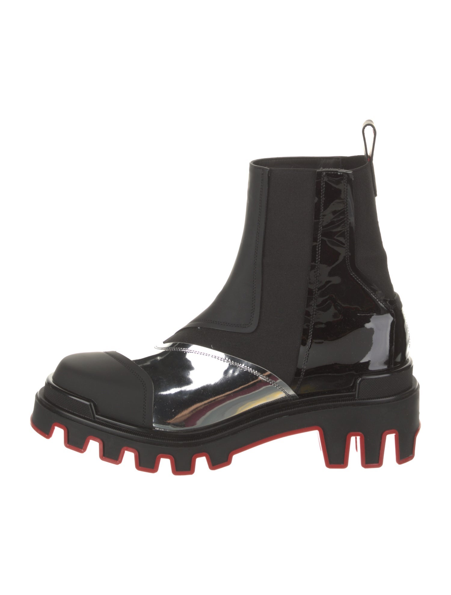 Christian Louboutin x MARVEL Leather Chelsea Boots