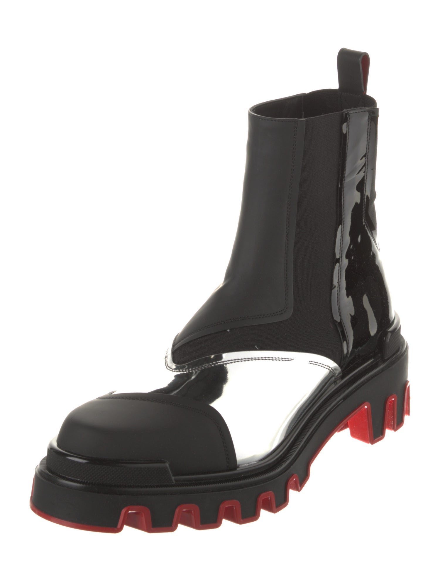 Christian Louboutin x MARVEL Leather Chelsea Boots