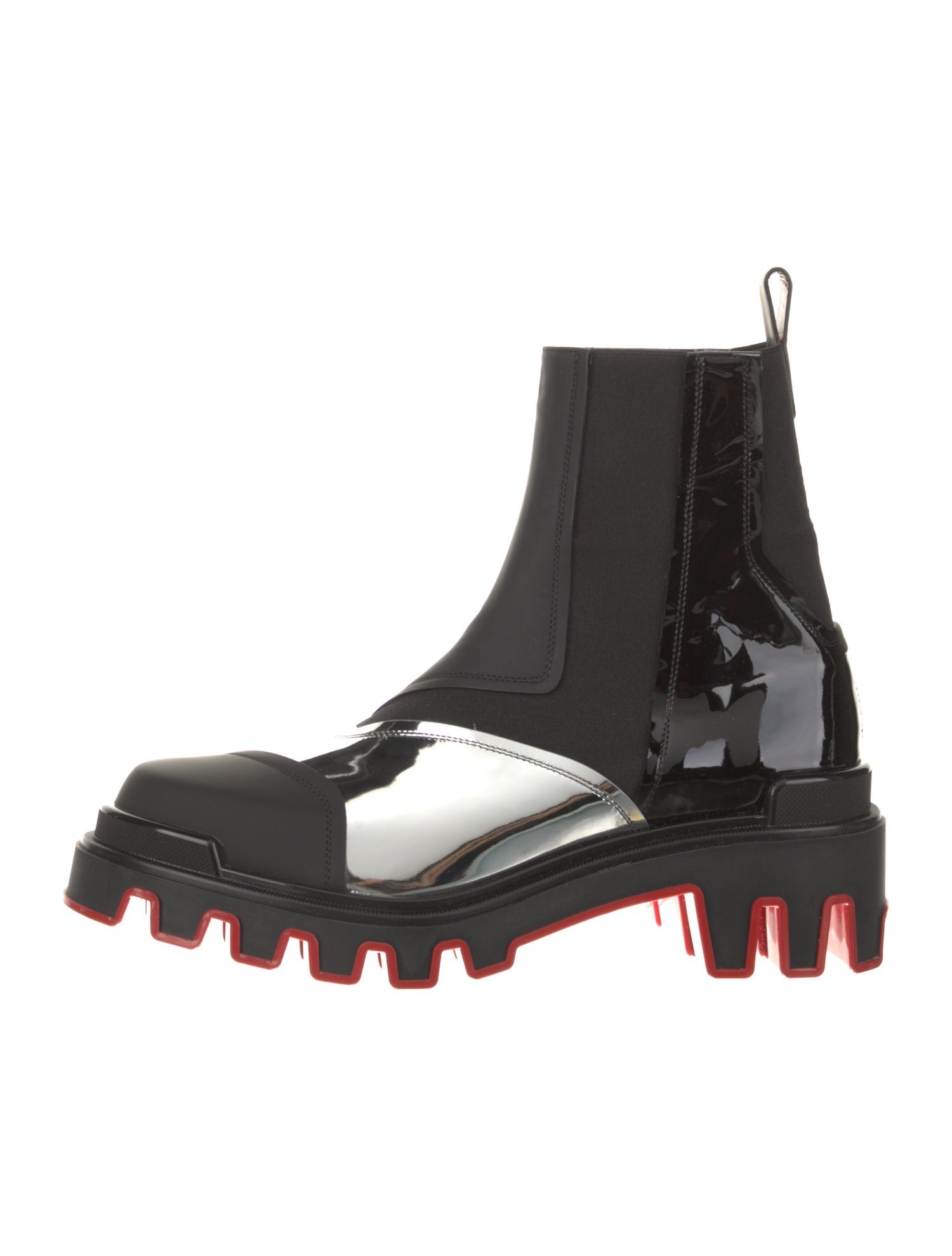 Christian Louboutin x MARVEL Leather Chelsea Boots