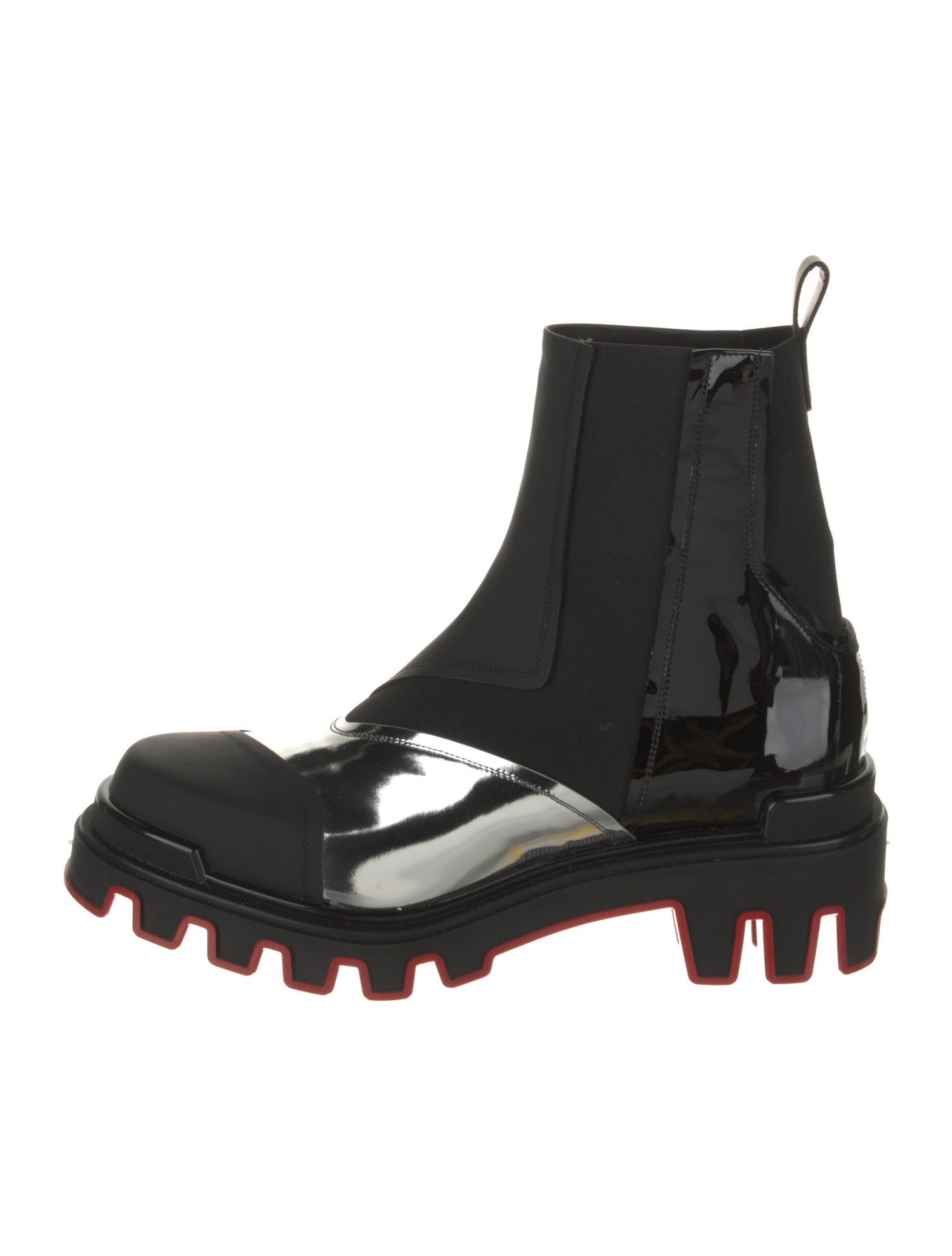 Christian Louboutin x MARVEL Leather Chelsea Boots