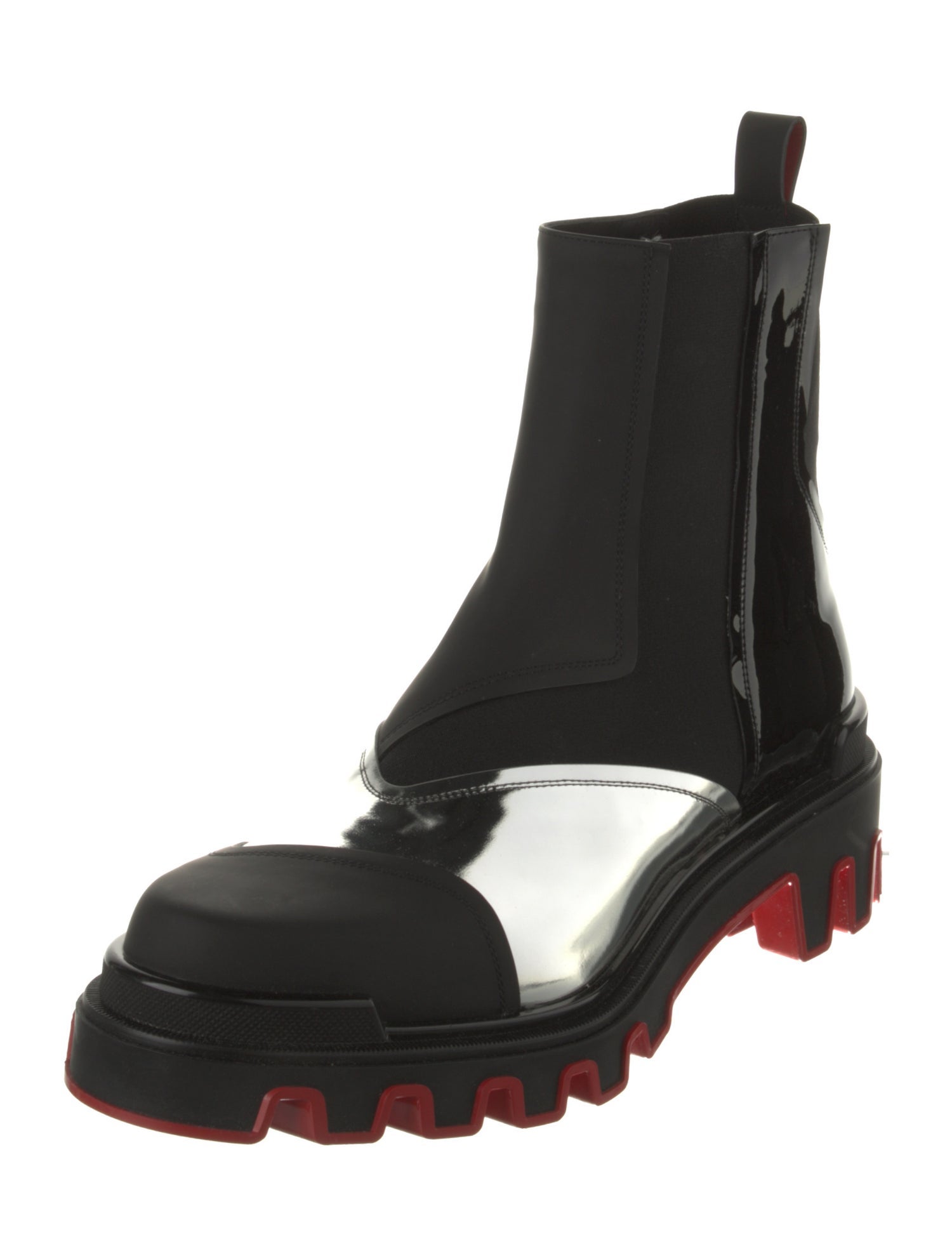 Christian Louboutin x MARVEL Leather Chelsea Boots